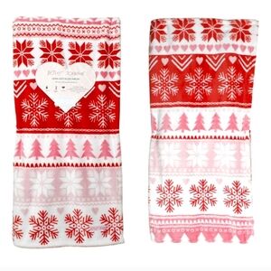 Betsey Johnson Christmas blanket